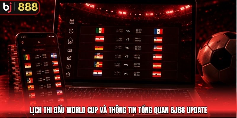 Lịch thi đấu World cup và thông tin tổng quan BJ88 update